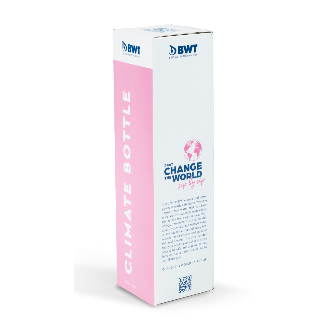 BWT Climate Bottle - Edition Bottle Free Zone Packaging