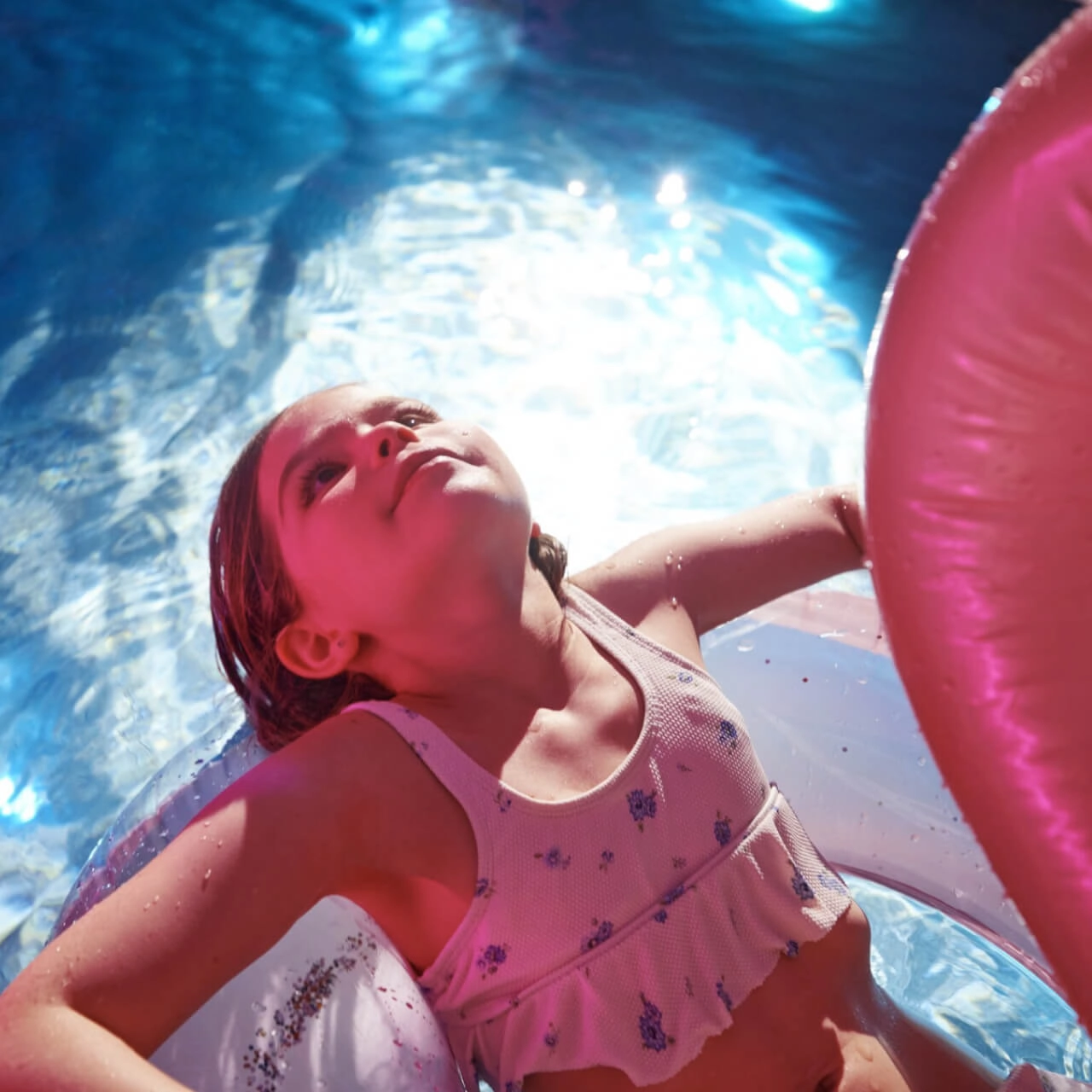 Child in the pool