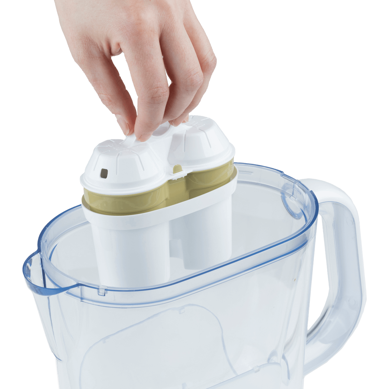 AUQAlizer cartridge change Silicate Silicate cartridge change for the AQUAlizer table water filter