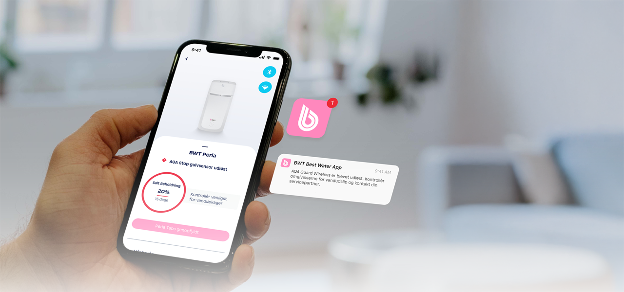 Bwt App BWT App | Hold styr på dit anlæg og forbrug