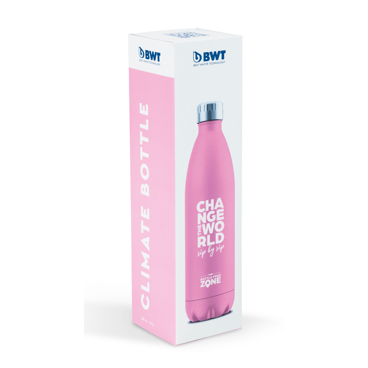 BWT Climate Bottle pink Packaging